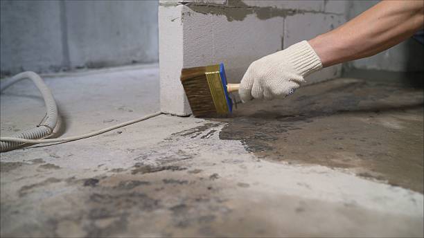 SJ Waterproofing Pros Waterproofing coverage map for Silver Grove, KY and surrounding area